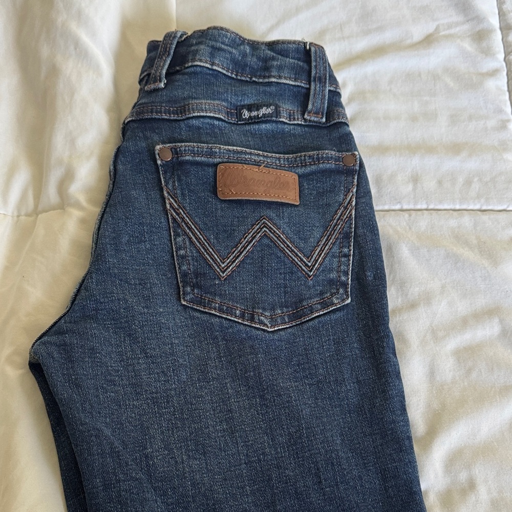 Wrangler Women's Dark Blue Boot Cut Jeans